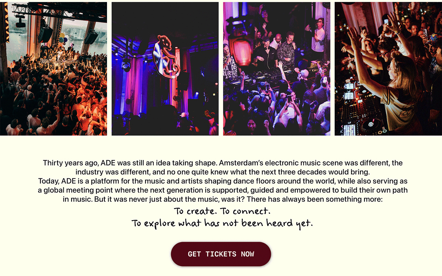 ADE Event Tickets